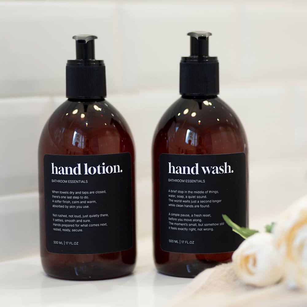 Klebeetikett Premium – Shampoo - Mattschwarz