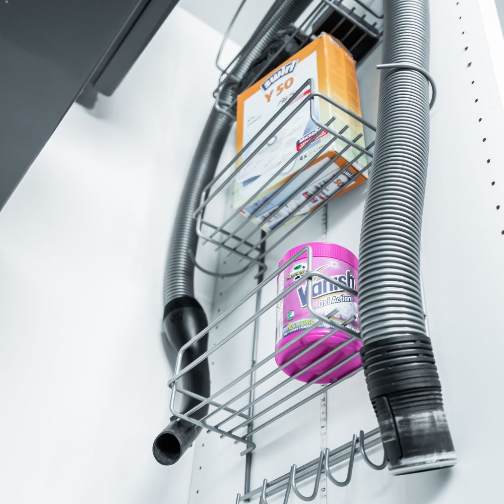 Putzschrankauszug Fast - Silber