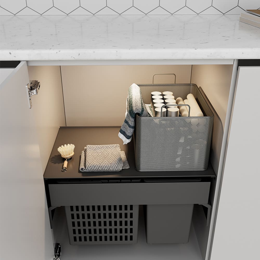 Schrankboden Tidy - Dunkelgrau