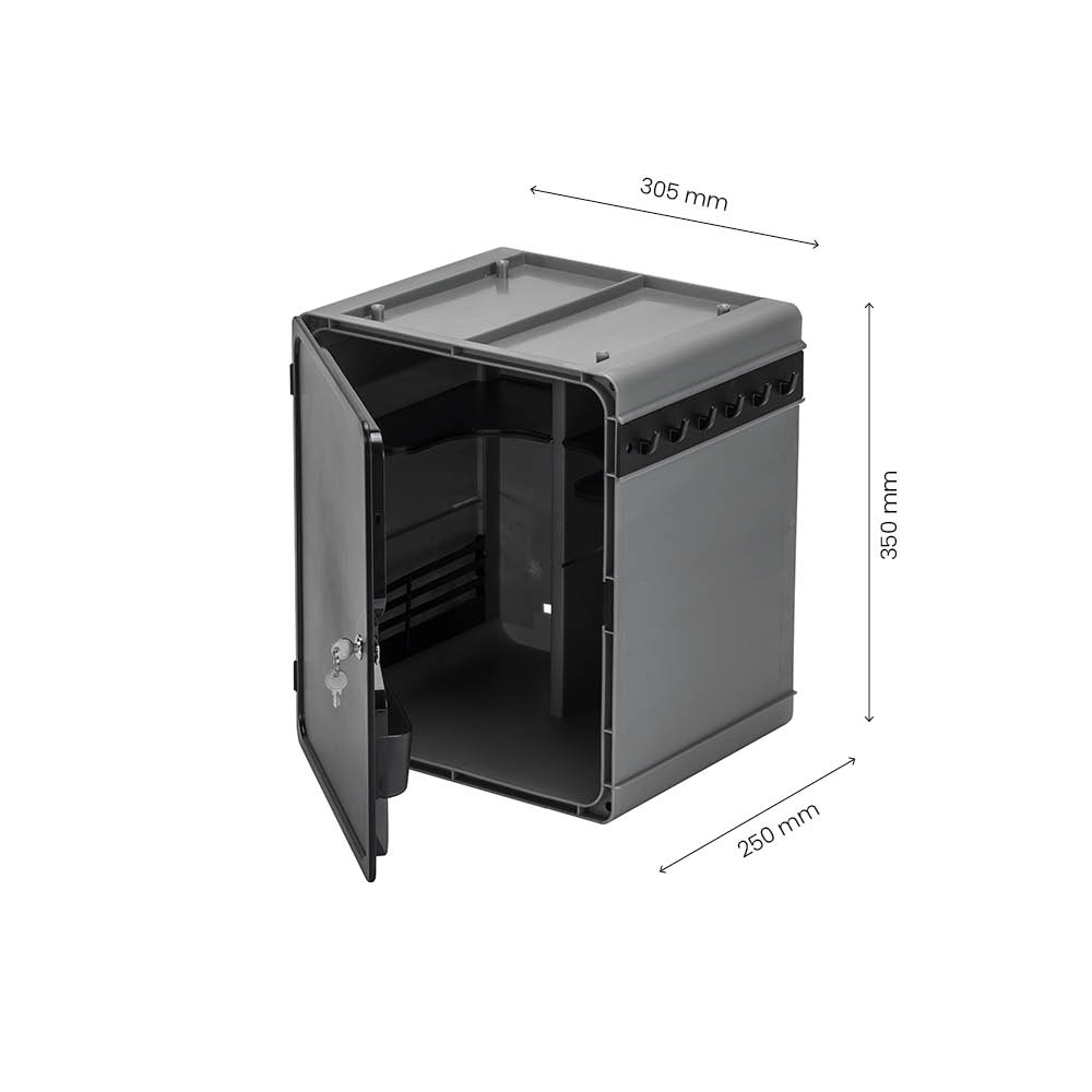 Medizinschrank - Dunkelgrau