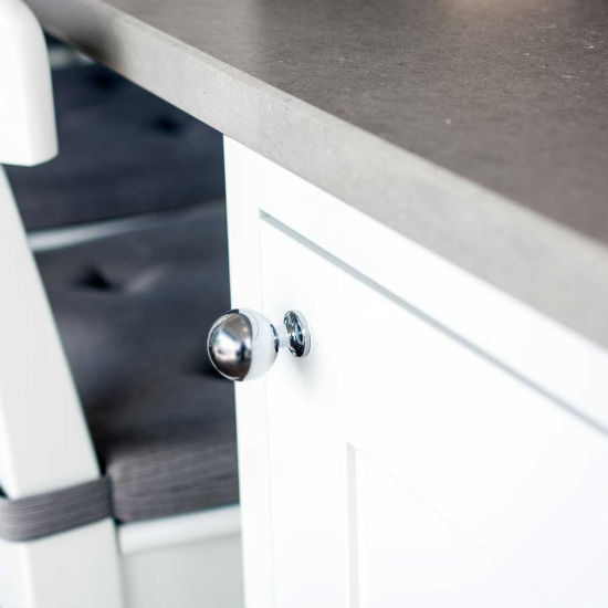 Möbelknopf Lily - Chrom