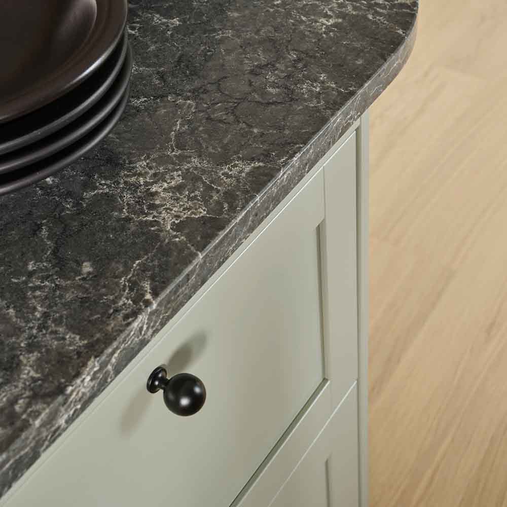 Möbelknopf Lily - Schwarz