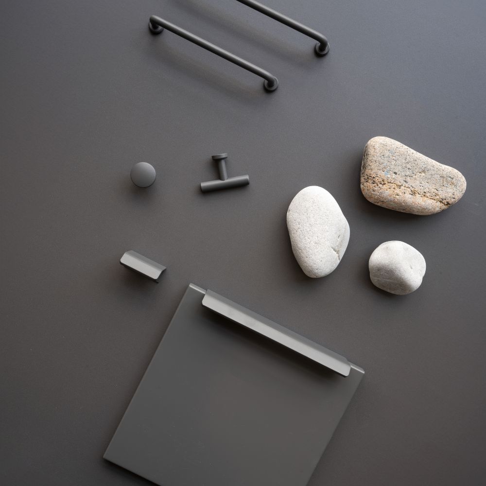 Möbelknopf Skye - Graphitgrau