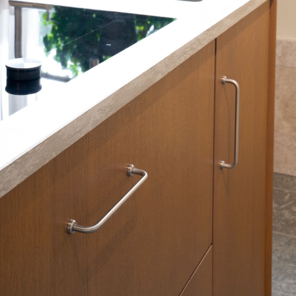 Möbelgriff Viva - Gebürsteter Edelstahl