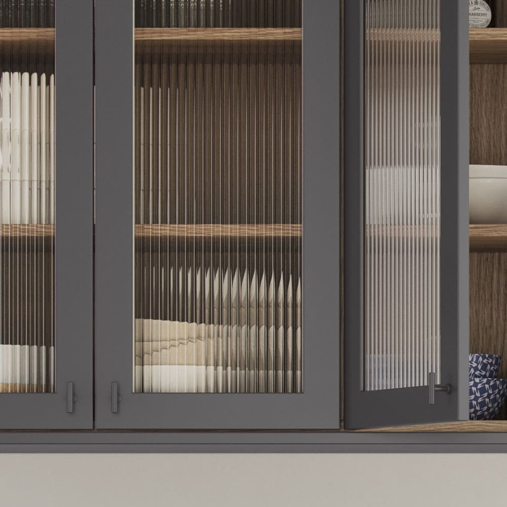 Griffknauf T-Form T Viva - Graphitgrau