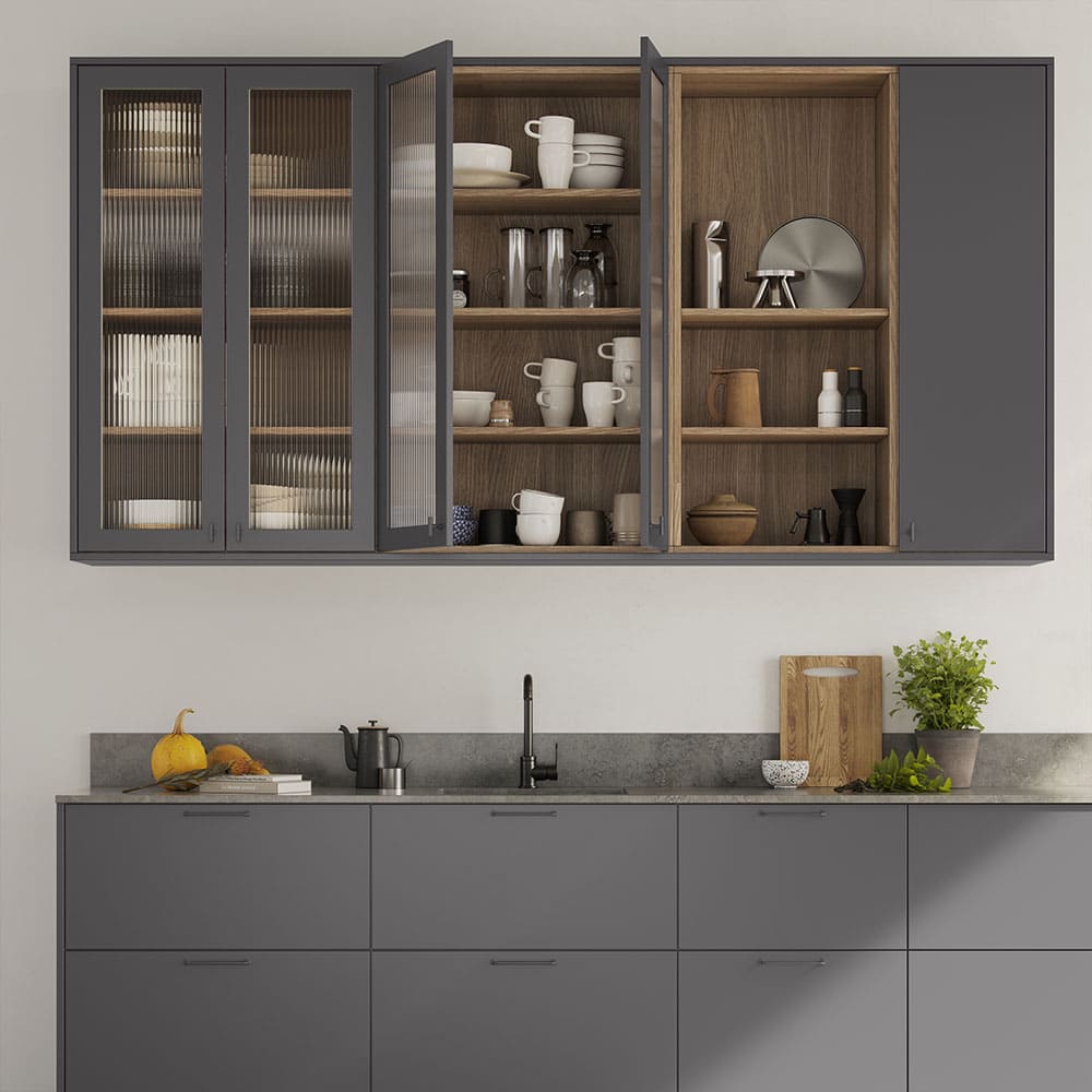 Griffknauf T-Form T Viva - Graphitgrau