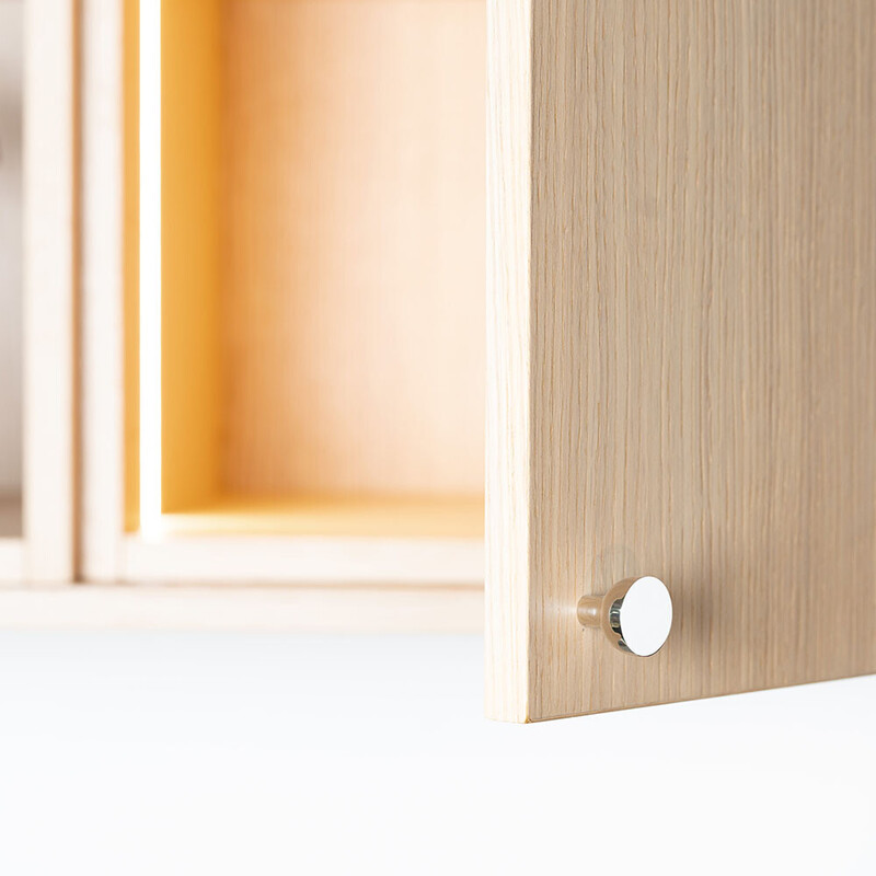 Möbelknopf Copenhagen - 25mm - Vernickelt