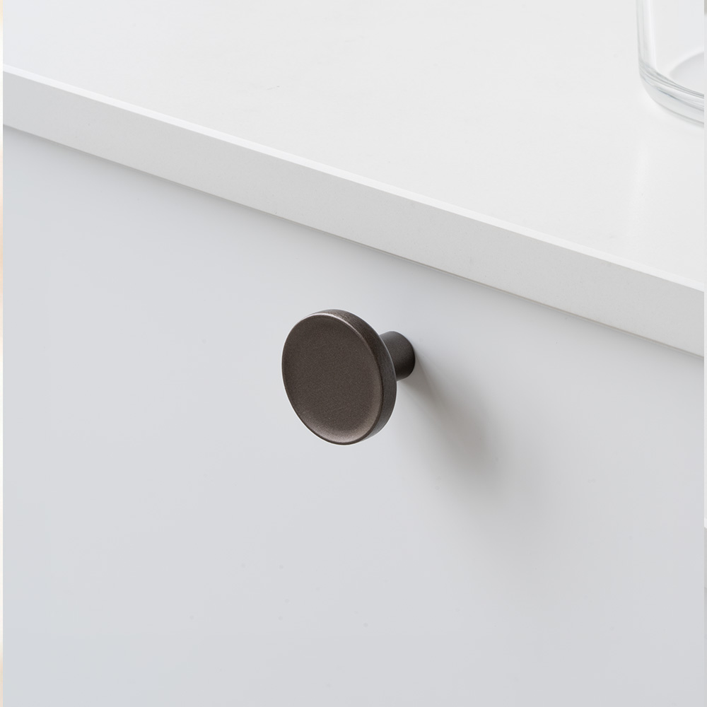 Möbelknopf Vibe Soft - 38mm - Dunkelbronze