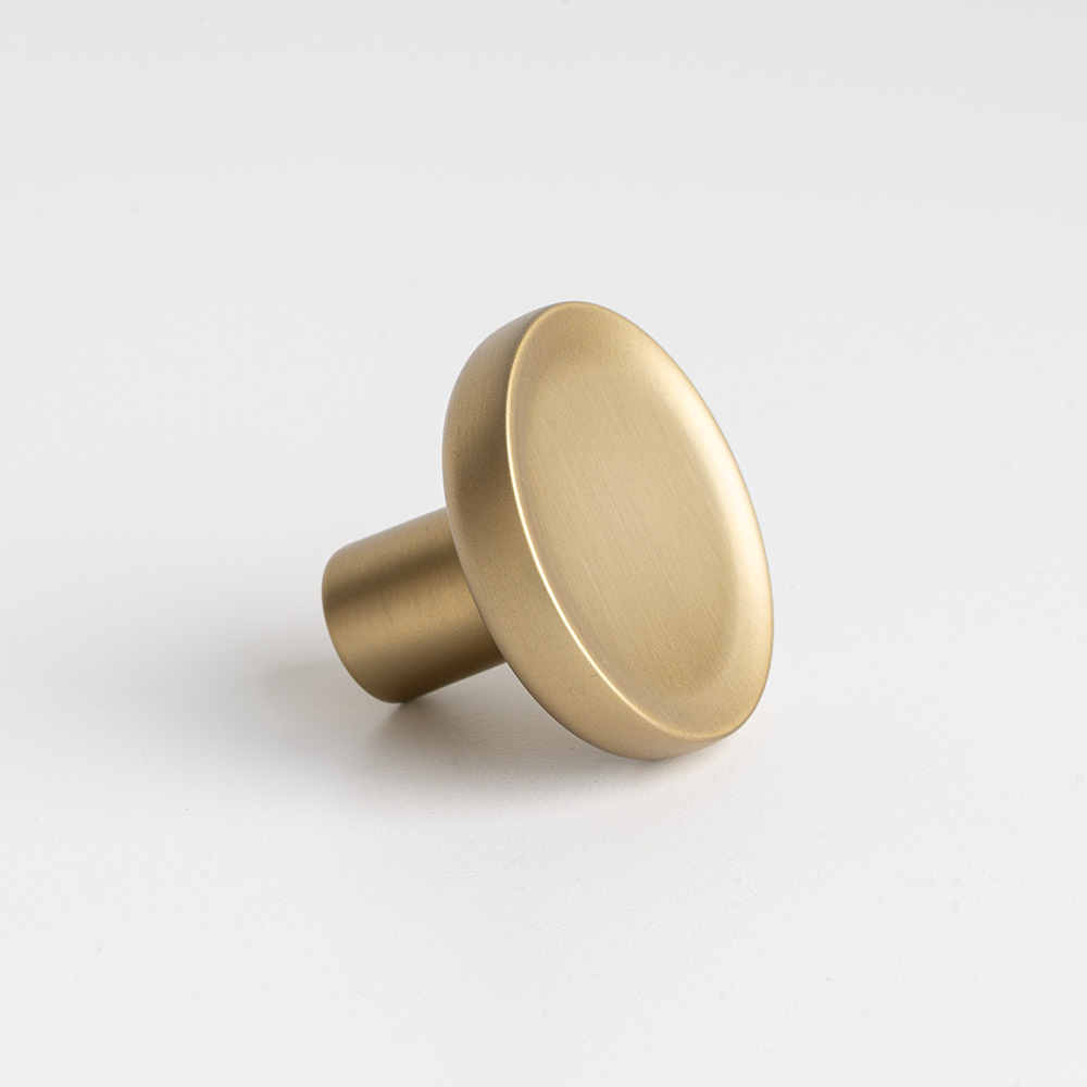 Möbelknopf Vibe Soft - 38mm - Gebürstetes Gold