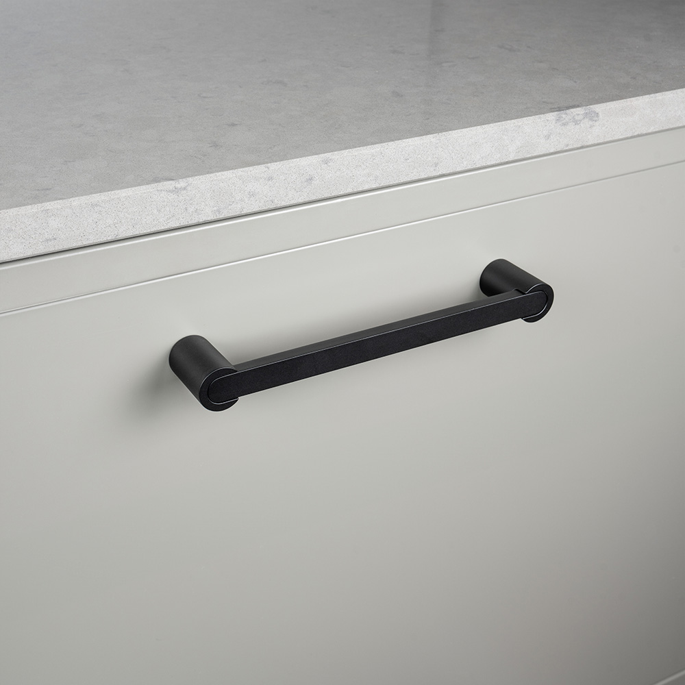 Möbelgriff Fusion - 160mm - Mattschwarz