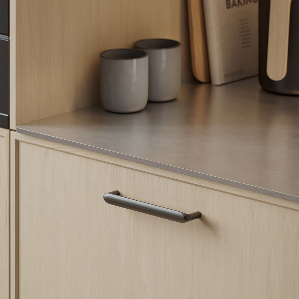 Möbelgriff Cobra - Gunmetal