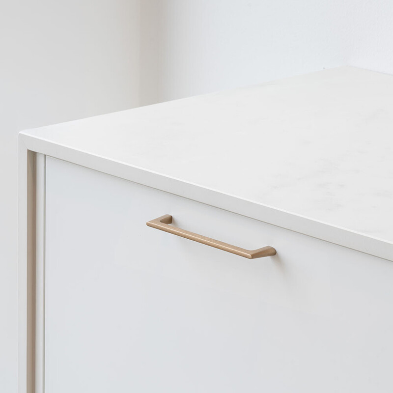 Möbelgriff Liv - 160mm - Gebürstetes Helles Gold