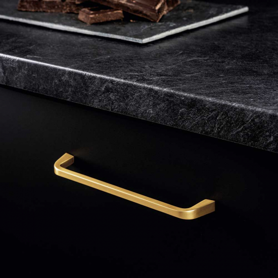 Möbelgriff Este - 160mm - Edelstahl-Optik