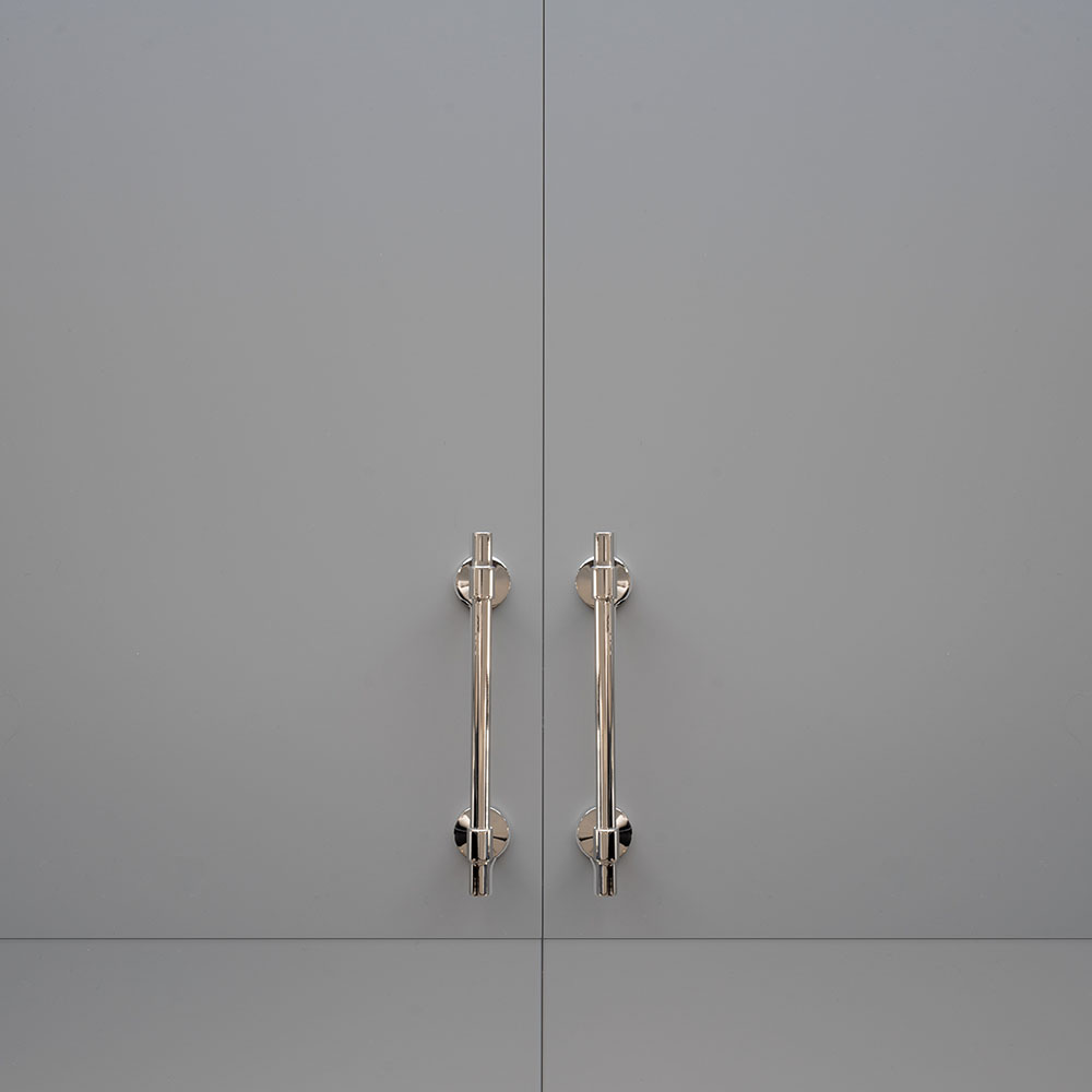 Möbelgriff Uniform - 128mm - Vernickelt