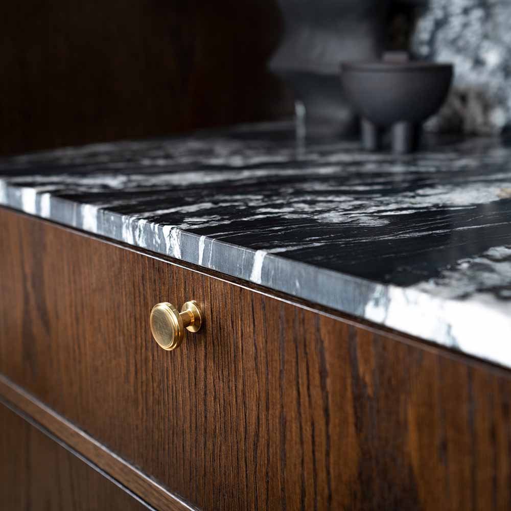 Möbelknopf Uno - Messing