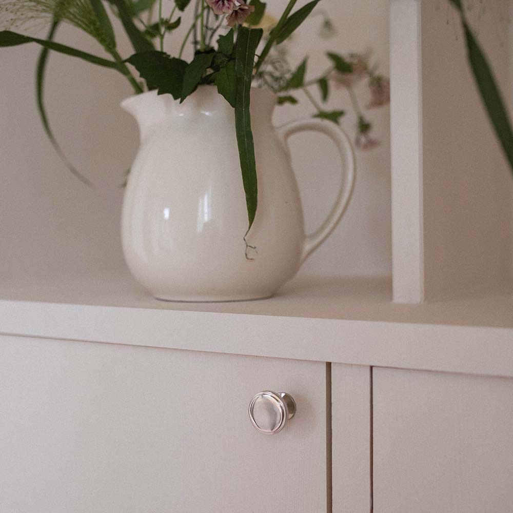 Möbelknopf Uno - Vernickelt