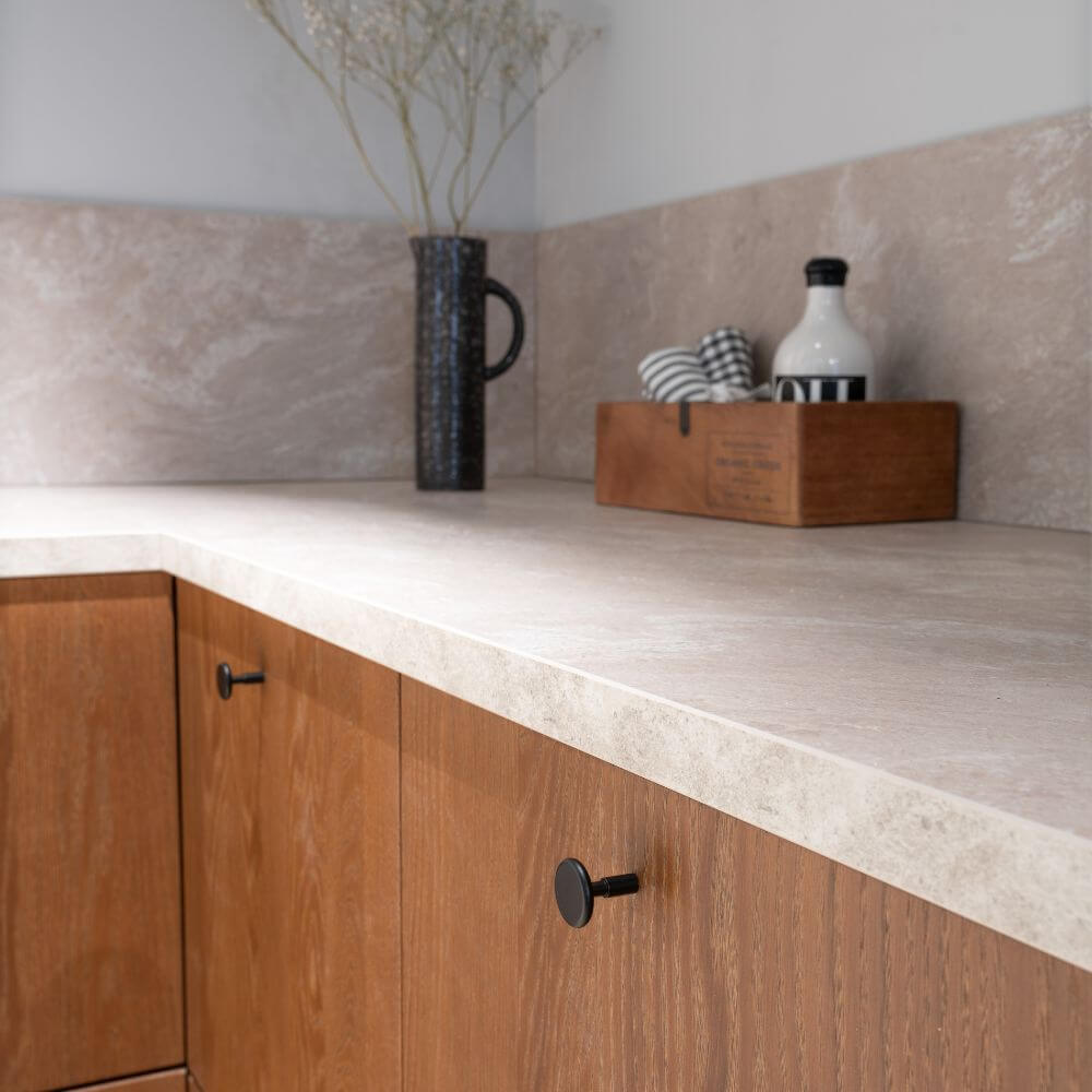 Möbelknopf Spira - Mattschwarz