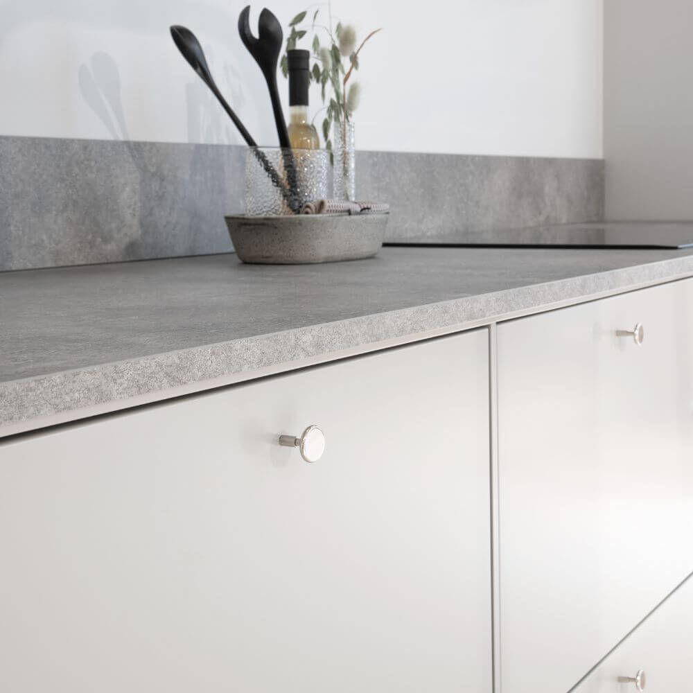 Möbelknopf Spira - Vernickelt