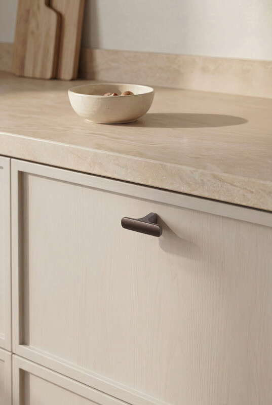 Möbelknopf T Ethel - Warmes Bronze