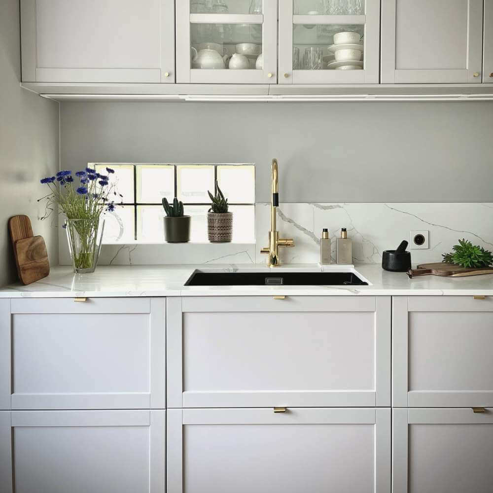 Kantengriff Lip - Poliertes Messing