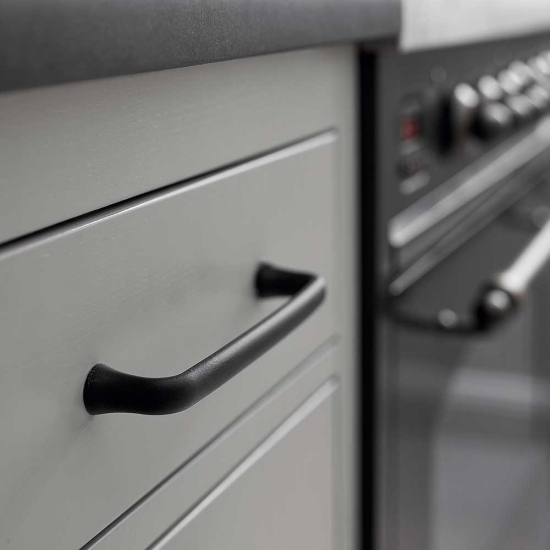 Möbelgriff Provence - 160mm - Gusseisen Schwarz