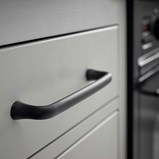 Möbelgriff Provence - 160mm - Gusseisen Schwarz