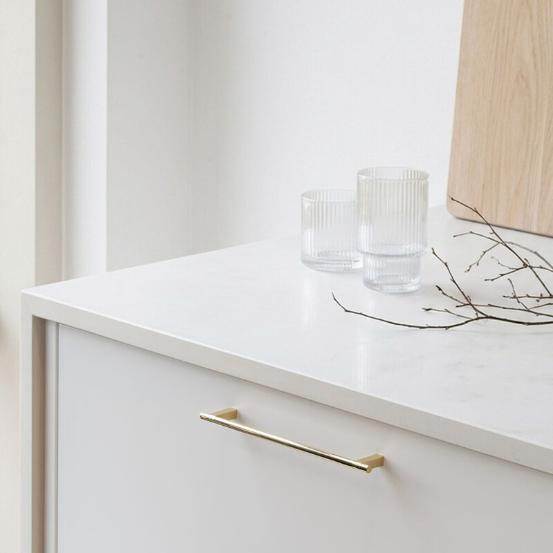 Möbelgriff Petit - Poliertes Messing