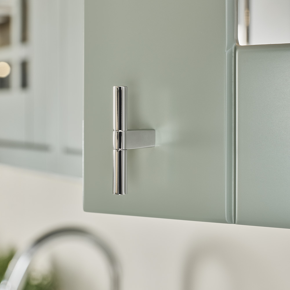 Möbelknopf T Petit - Vernickelt