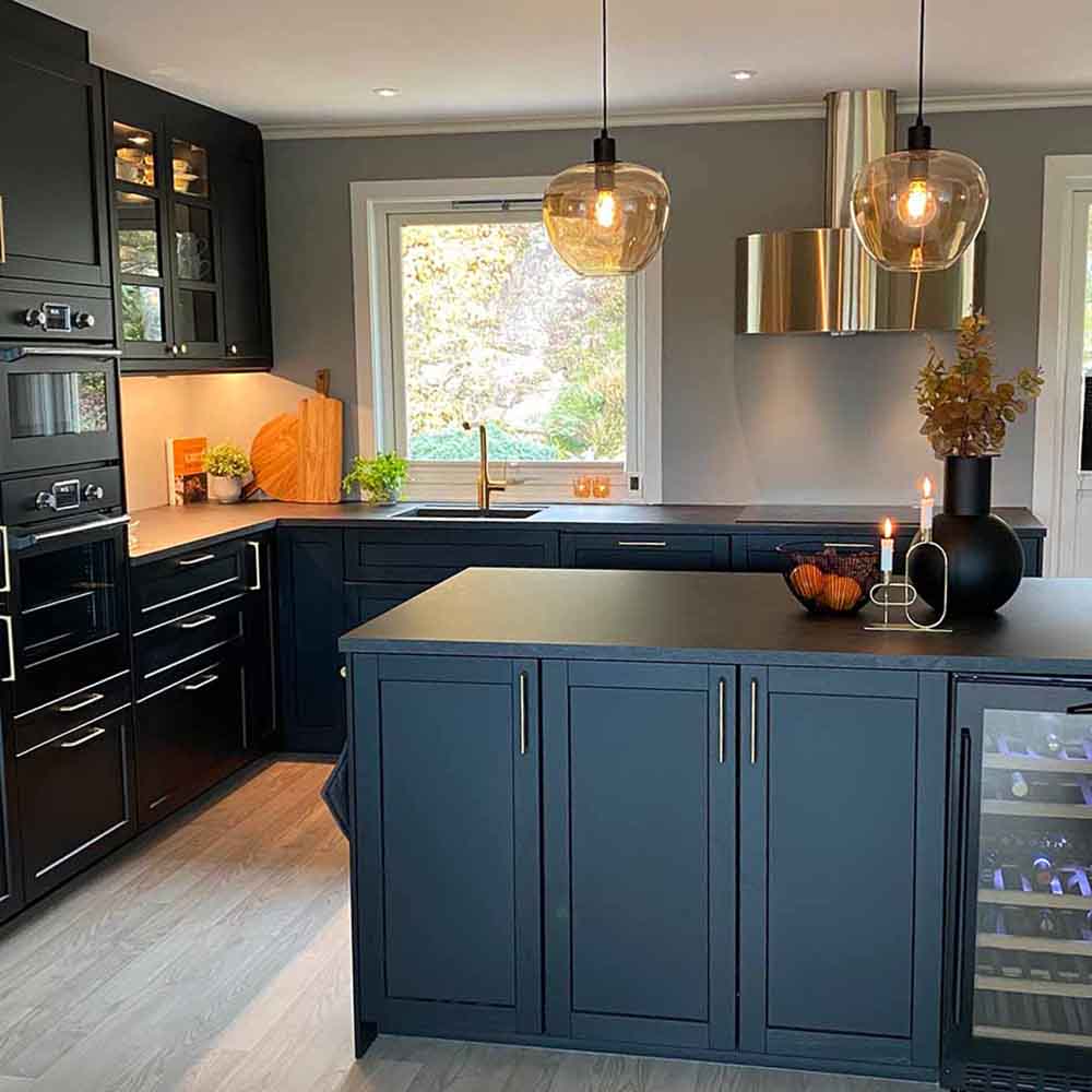 Möbelgriff Studio - 160mm - Mattgebürstetes Messing