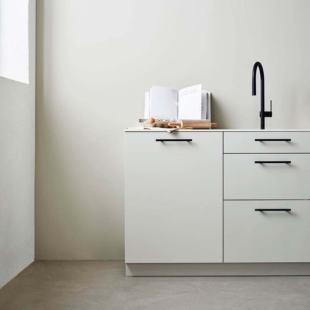 Möbelgriff Transit - 160mm - Mattschwarz