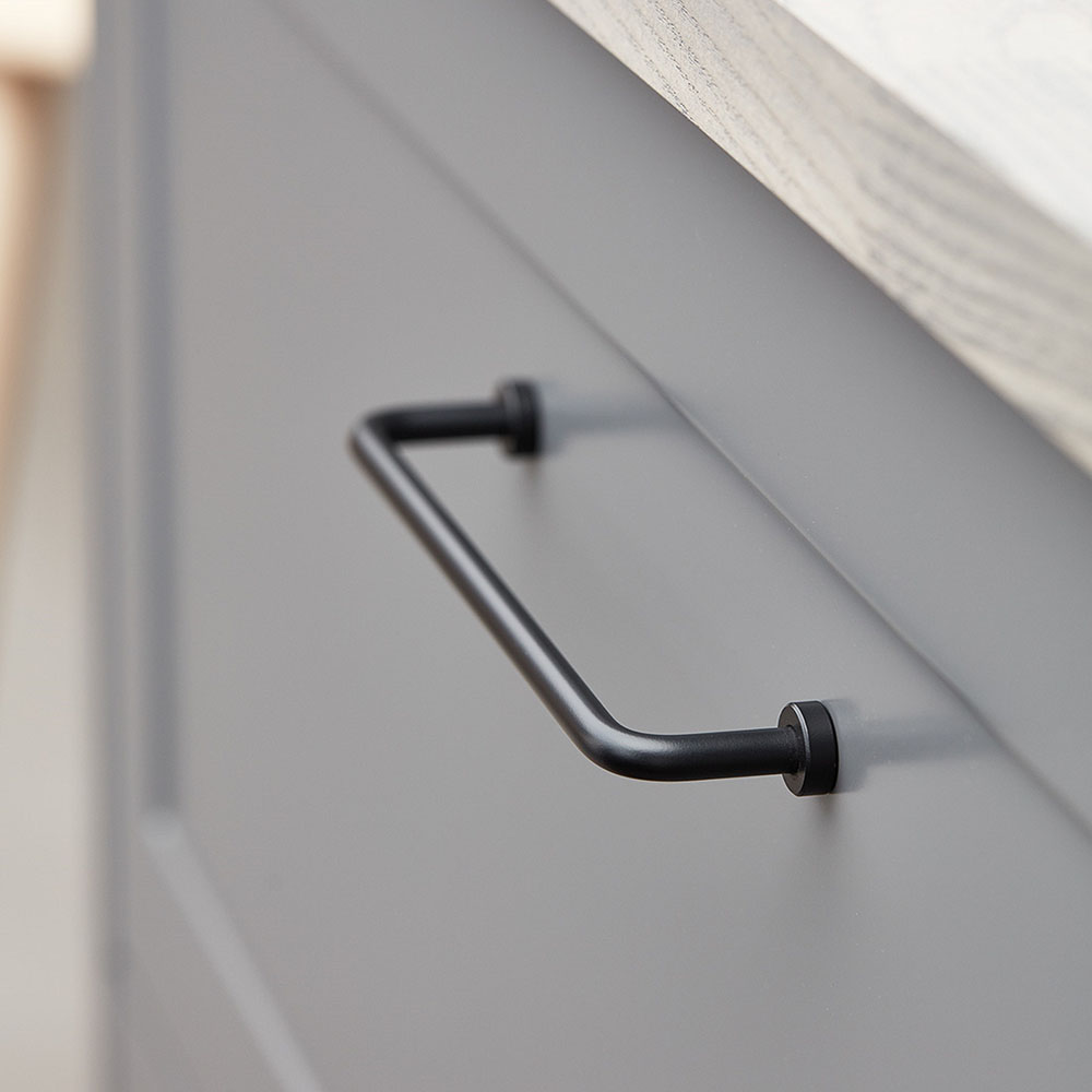 Möbelgriff Lounge - 160mm - Schwarz