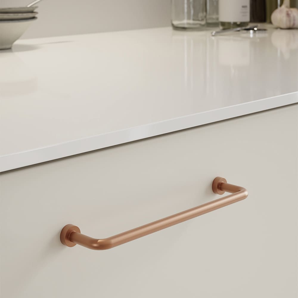 Möbelgriff Lounge - 160mm - Gebürstetes Kupfer