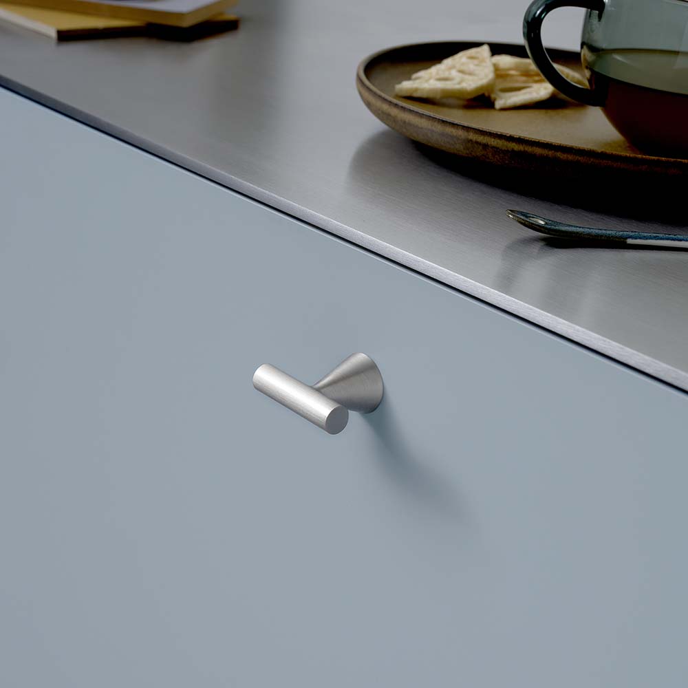 Griffknauf T-Form T Delta - Mattschwarz