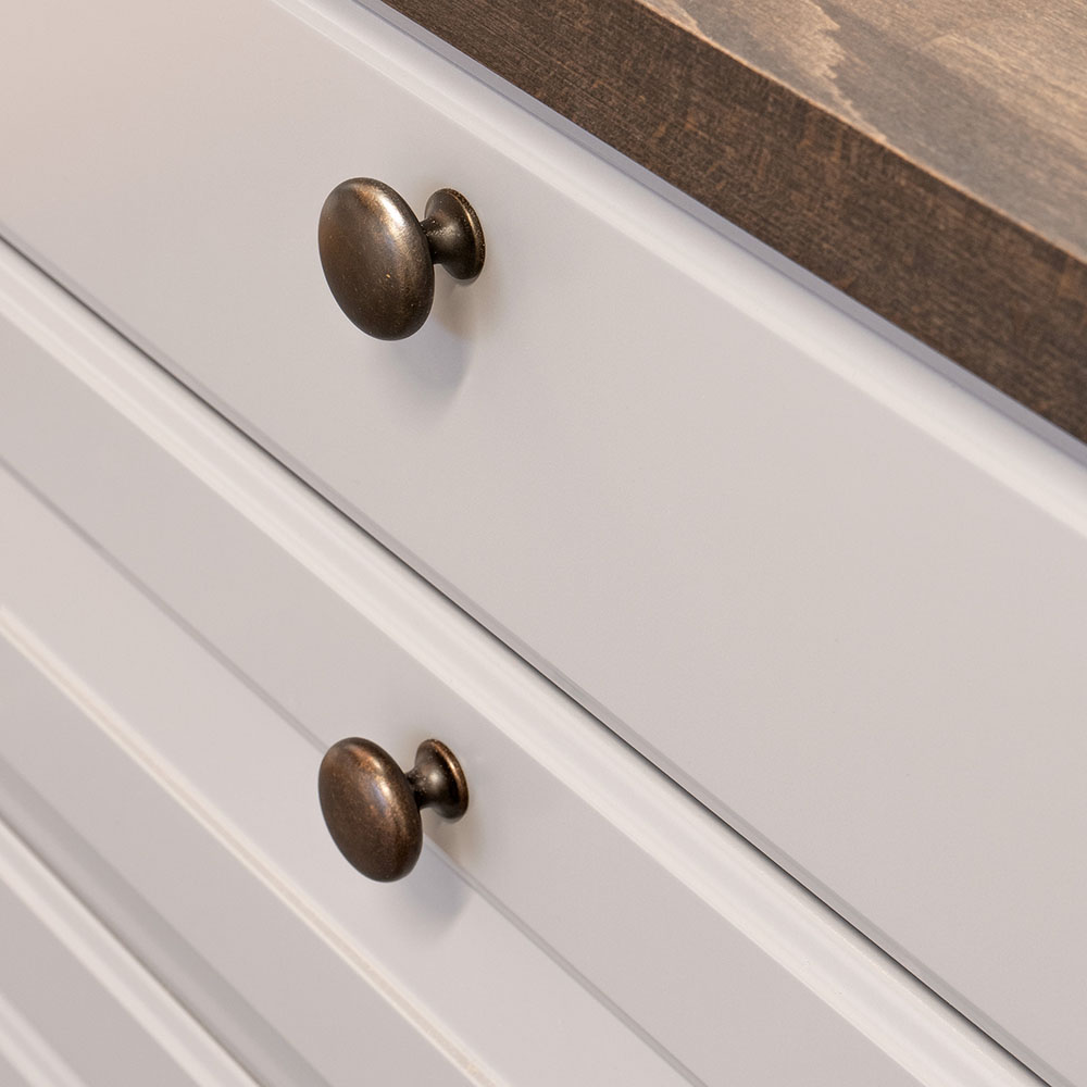 Möbelknopf Duke - Antik-Messing