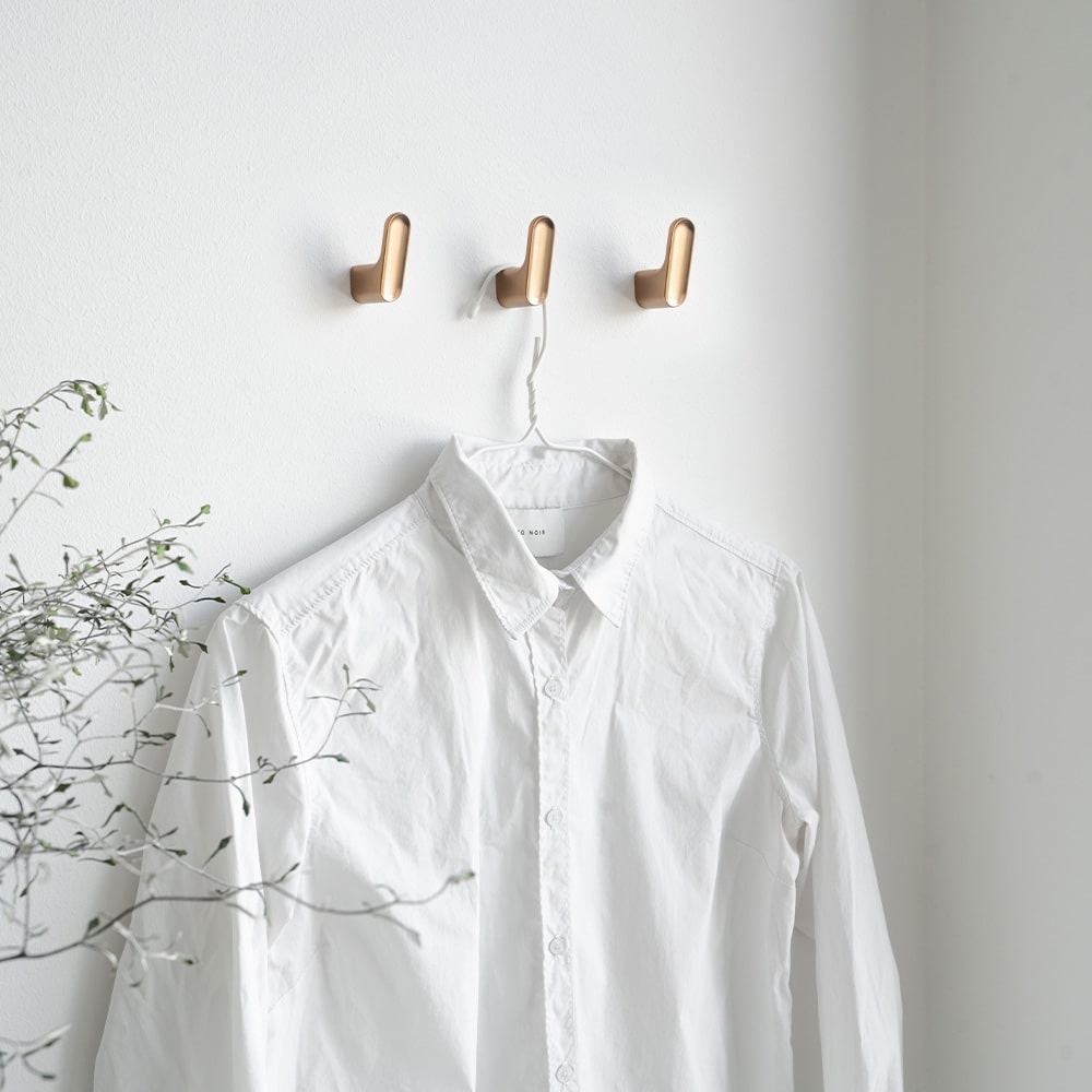 Haken Luv - Gebürstetes Messing