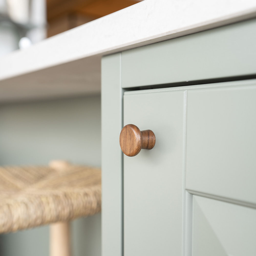 Möbelknopf Classis - 25mm - Walnuss