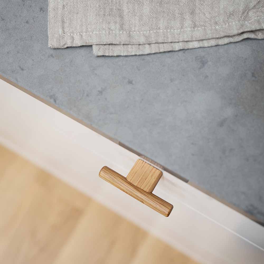 Griffknauf T-Form T Join - Eiche
