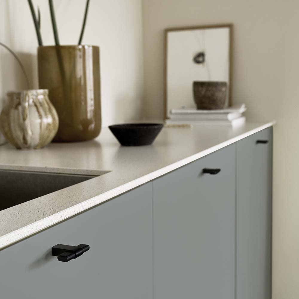 Möbelknopf T Crossing - Schwarz/Schwarz