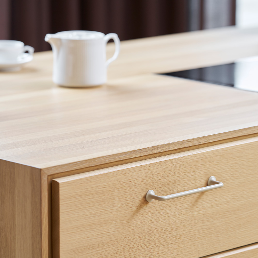 Möbelgriff Tango - 160mm - Glossy Dusty Creme