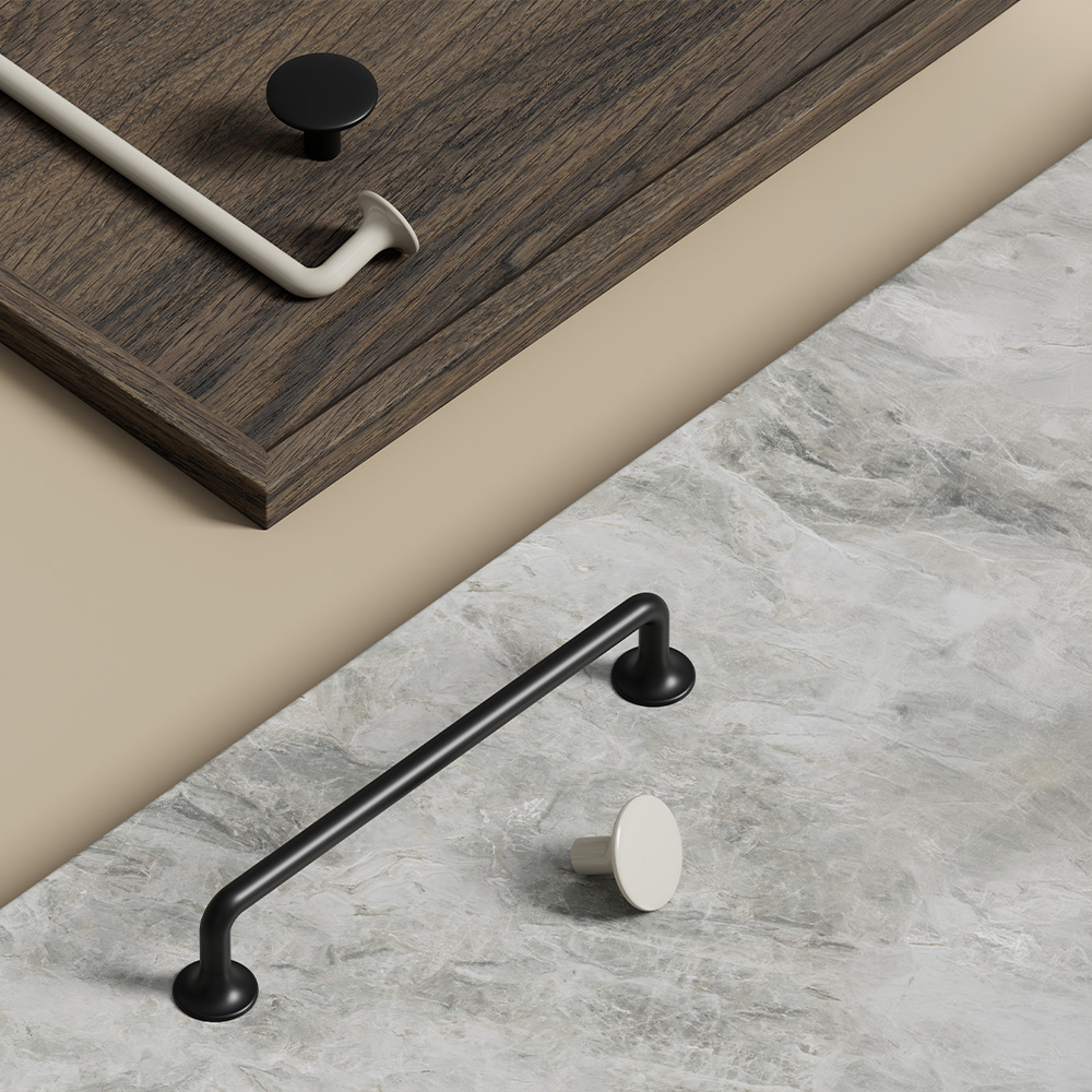 Möbelgriff Tango - 160mm - Mattschwarz