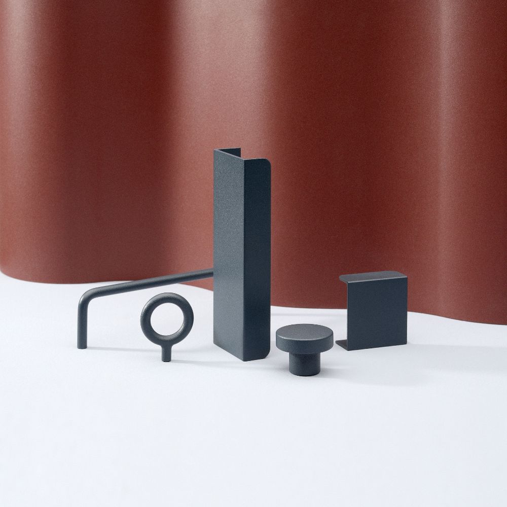 Toniton Circular Knopp - Deep Blue