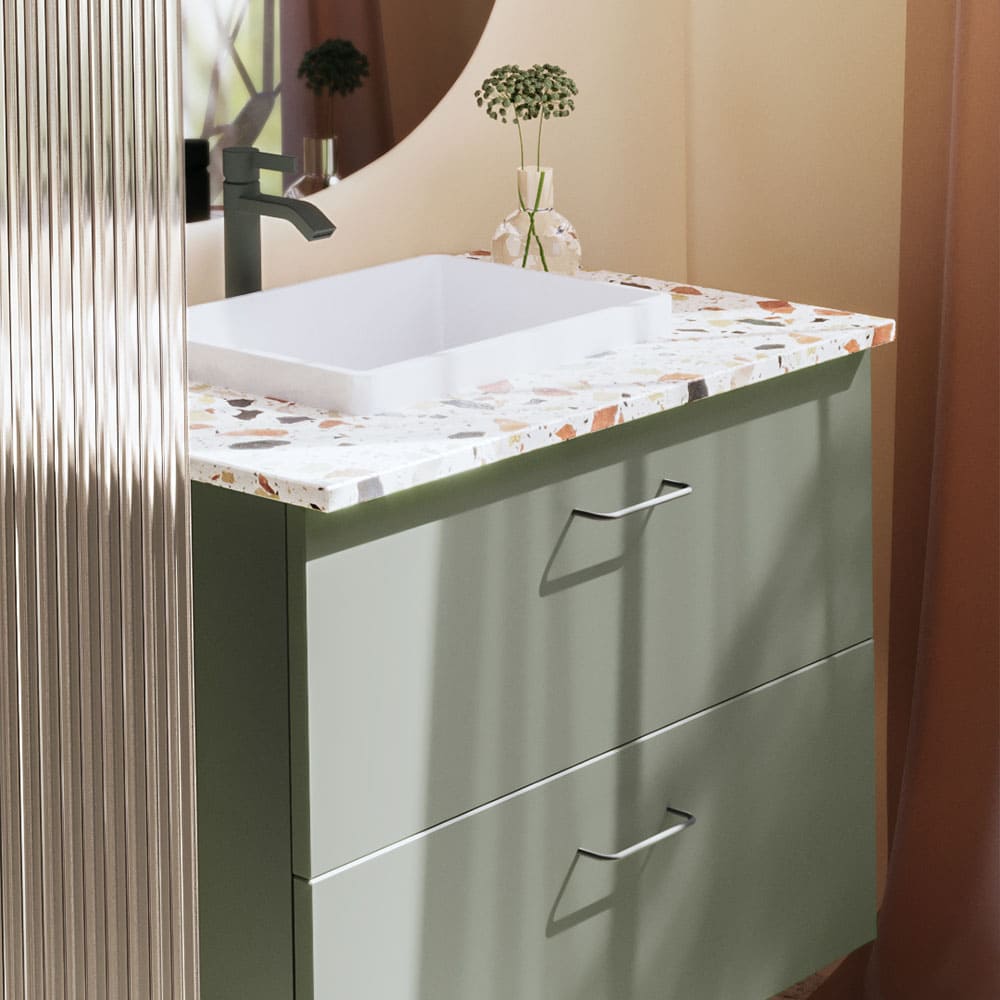 Toniton Thread Möbelgriff - Ash Green