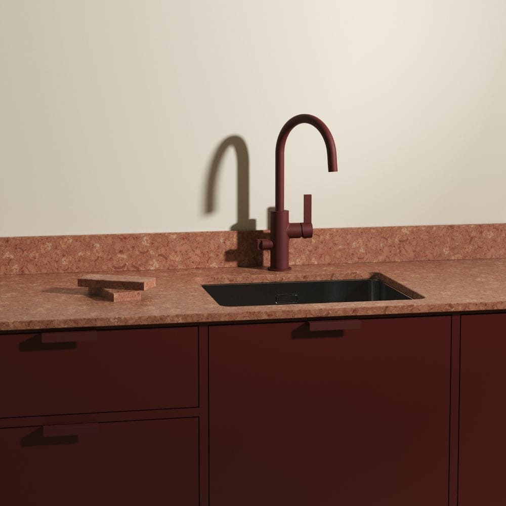 Toniton Hide Möbelgriff - Reddish Brown