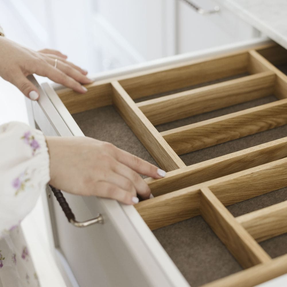 Besteckkasten Holz - Robur - Eiche