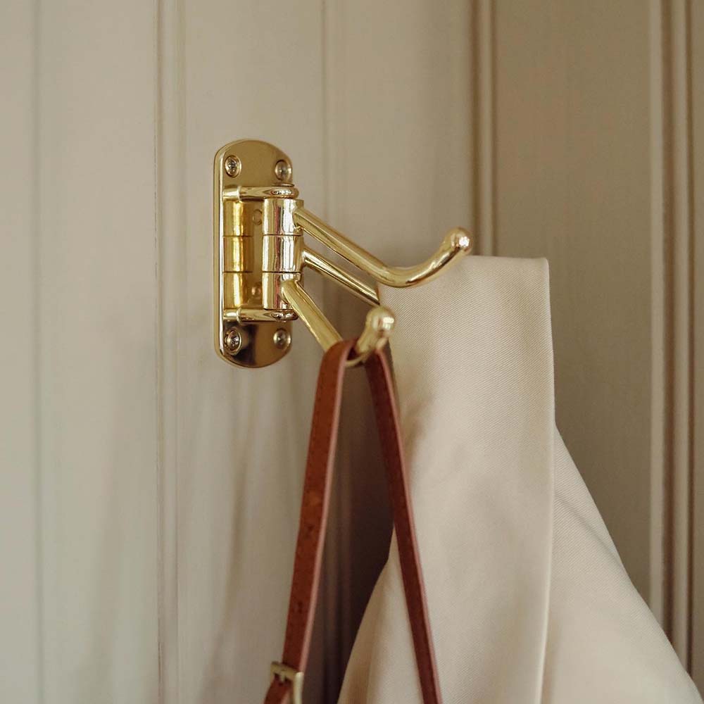 Haken Lyr - Poliertes Messing