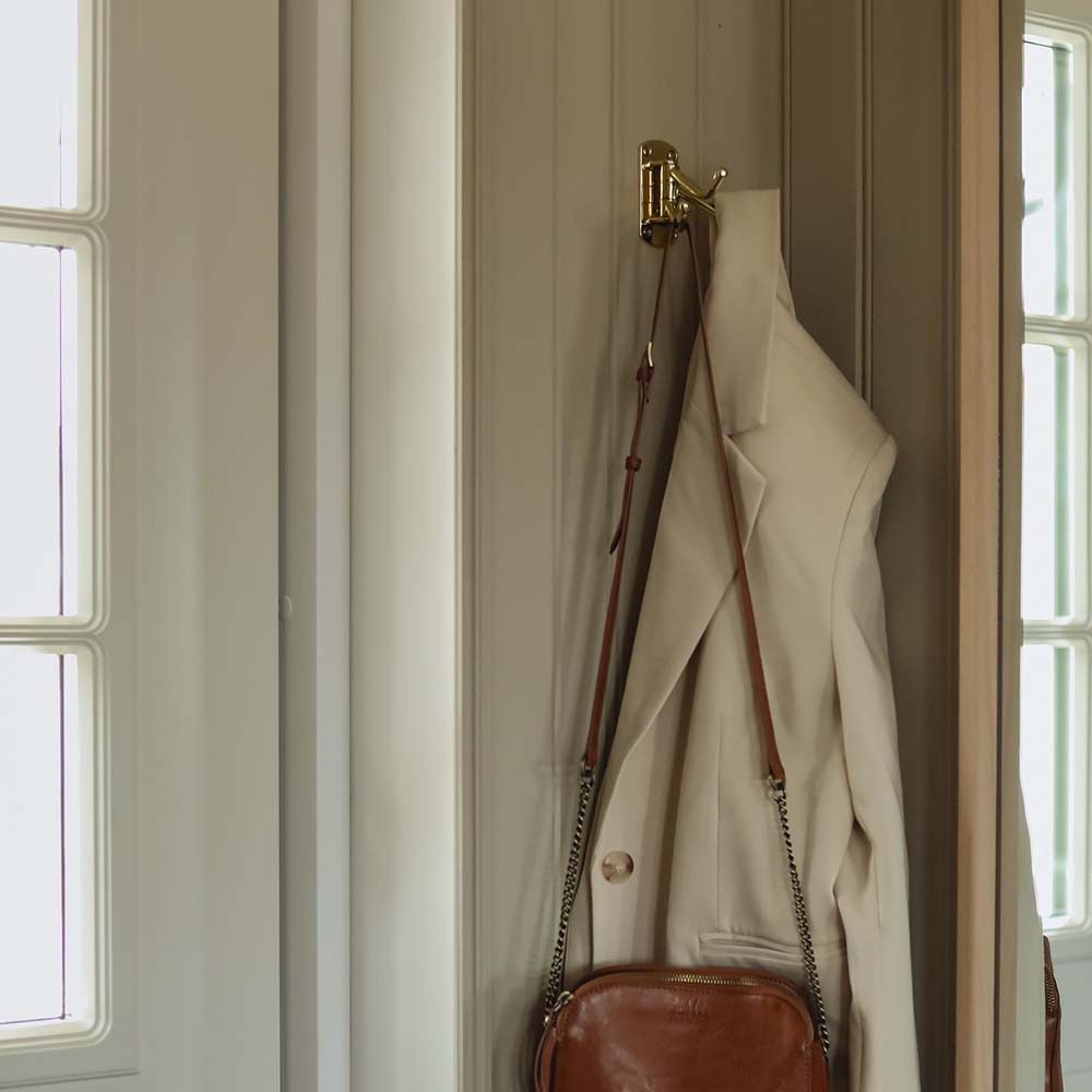 Haken Lyr - Poliertes Messing