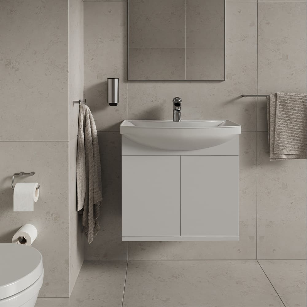 Toilettenpapierhalter Stay - Gebürsteter Edelstahl