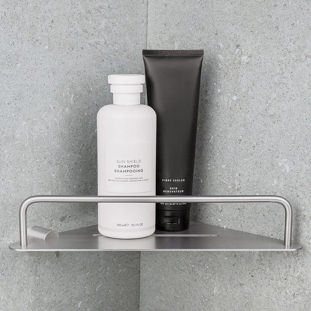 Eckregal Match - Gebürstetes Nickel