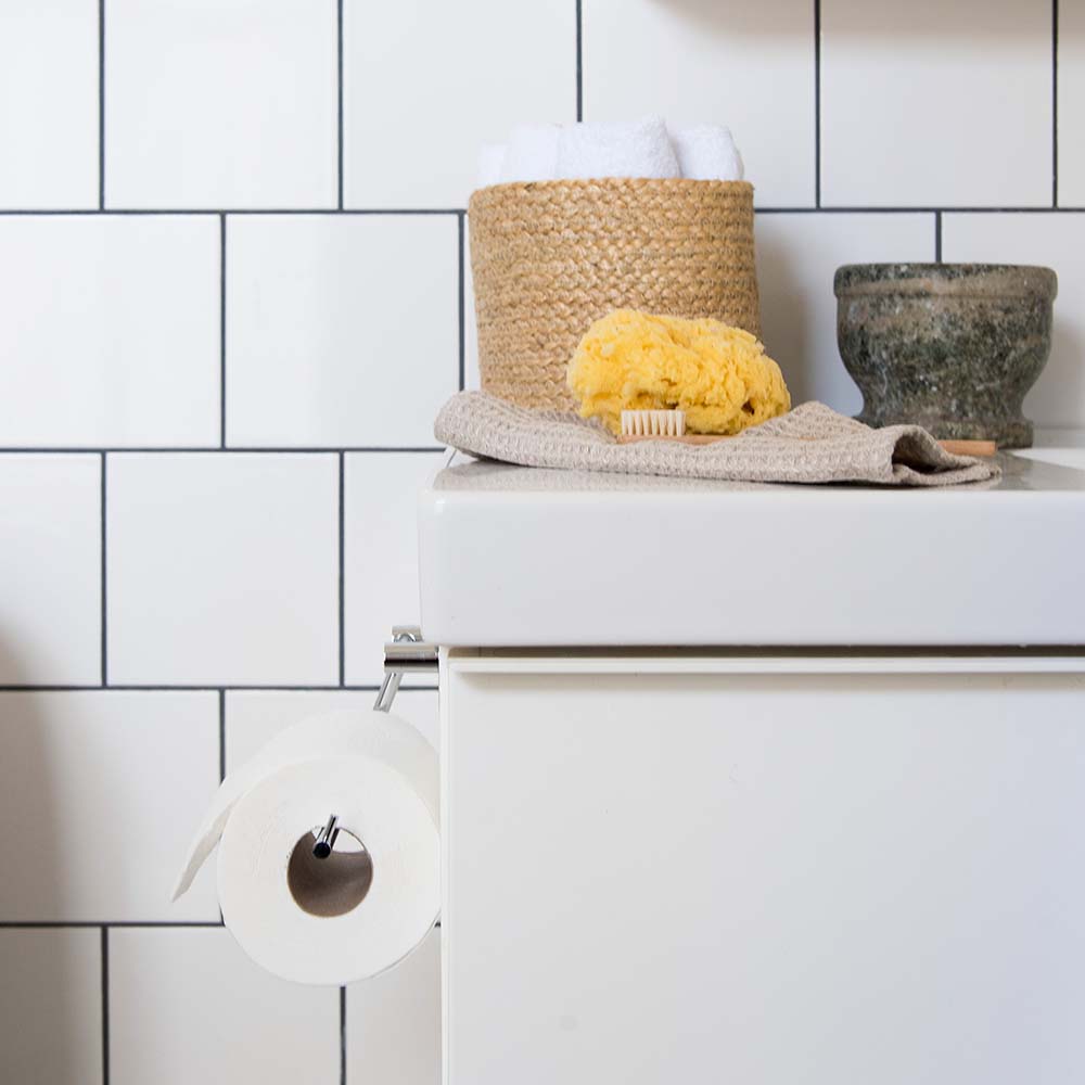 Base 200 Toilettenpapierhalter - Chrom