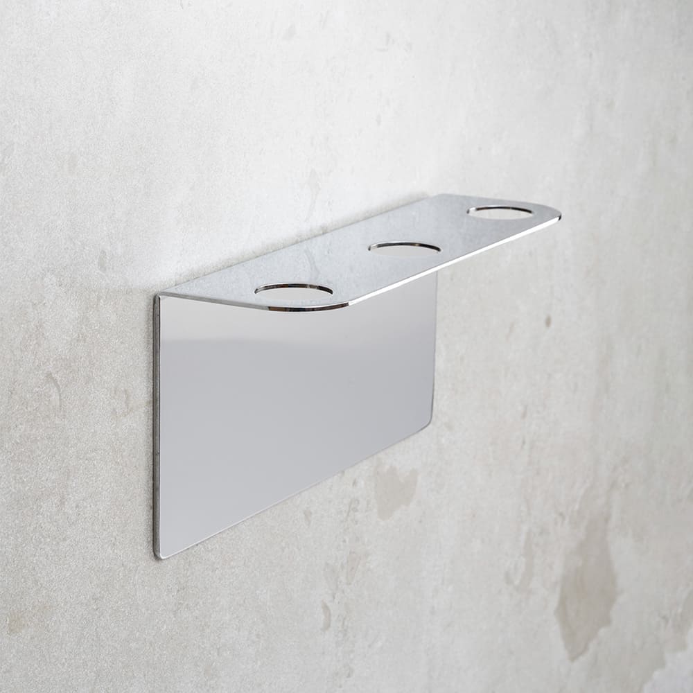 Base Seifenspender Halter & Seife Dusch - Chrom